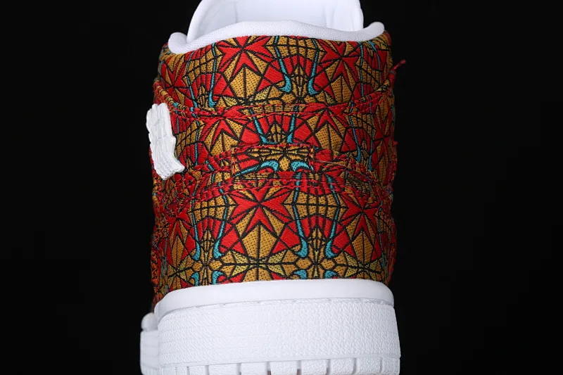 All categories Air Jordan Jordan series basketball shoes Air Jordan 1 Mid Air Jordan Mid AJ1 Joe 1 red satin AH7389-601